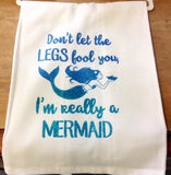 Mermaid Sayings Towel