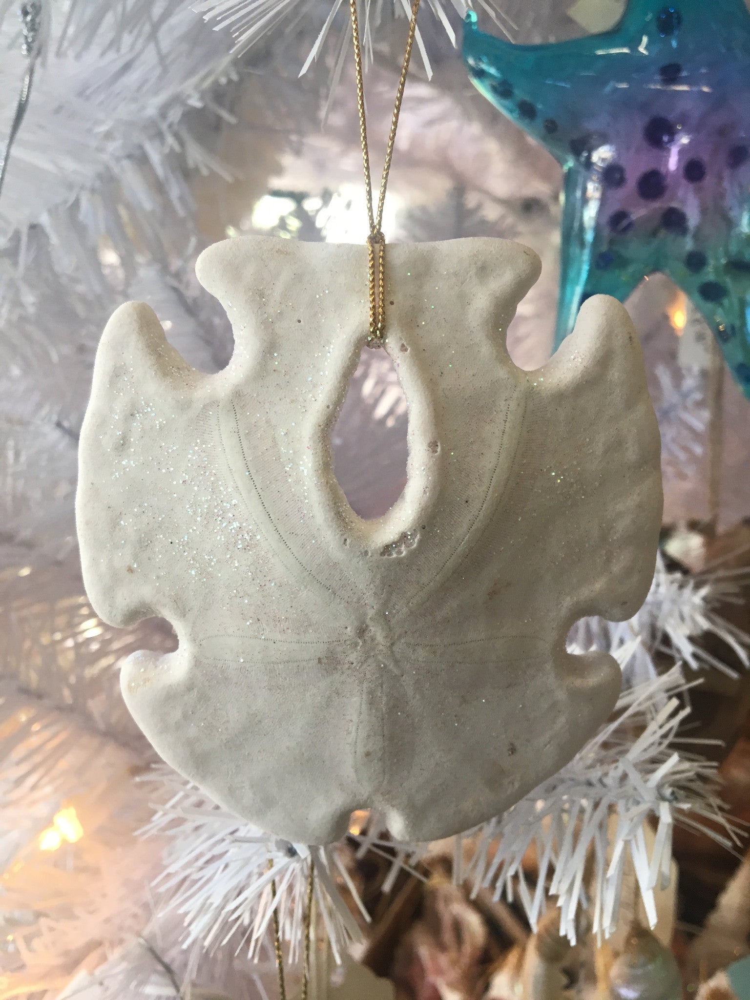 Sand Dollar Ornament - Alpaca – Gogo Inc.