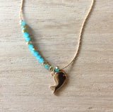 Crystal Whale Anklet