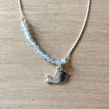 Crystal Whale Necklace