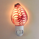 Carved Cowrie Shell Nightlight