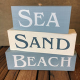 Beach Block Sign