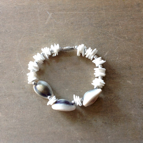 Cowrie Clamshell Chip Bracelets & Anklets