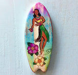 Tropical Surfboard Magnet