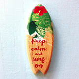 Tropical Surfboard Magnet