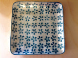 Blue Art Capiz Plates