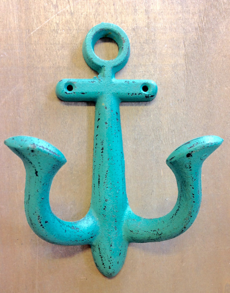 Turquoise Anchor hook