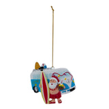 Santa VW Van Ornament