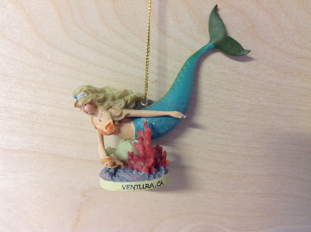 Swimming  Mermaid VTA Ornament