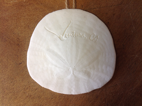 Engraved Sand Dollar Ornament