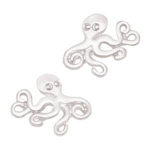 Swimming Octopus Studs