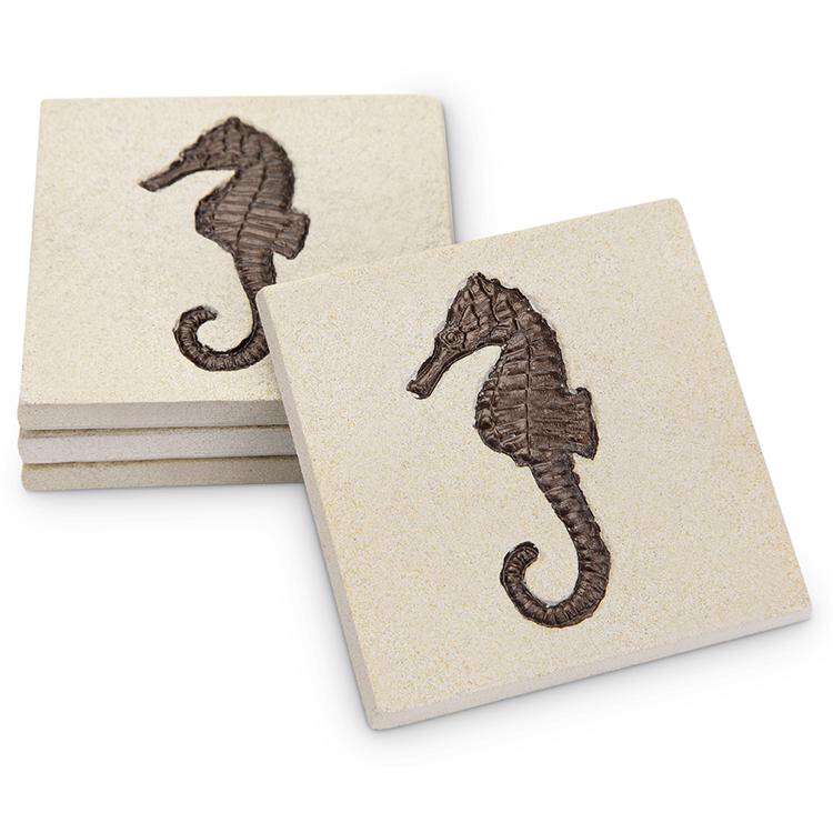 Seahorse Coaster Set