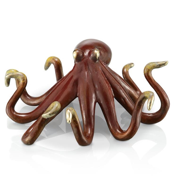 Red Octopus Ring Holder