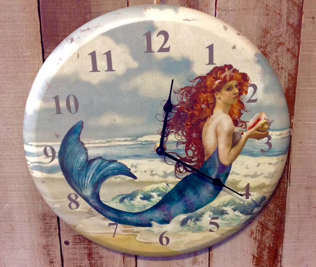 Mermaid Clock