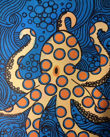 Octopus Painting