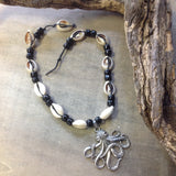 Octopus Cowrie Shell Necklace