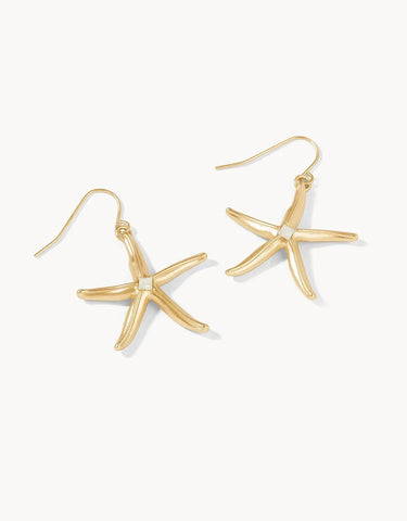 Starfish Gem Earrings