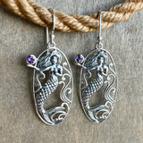 Mermaid Gemstone Earrings