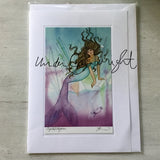 Mermaid Art Card