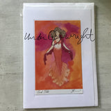 Mermaid Art Card