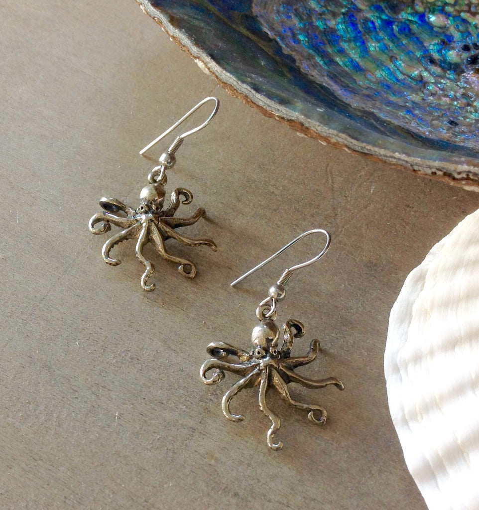 Octopus Earrings