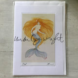 Mermaid Art Card