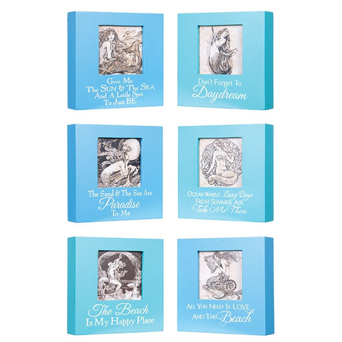 Mermaid Sentiments Box Sign