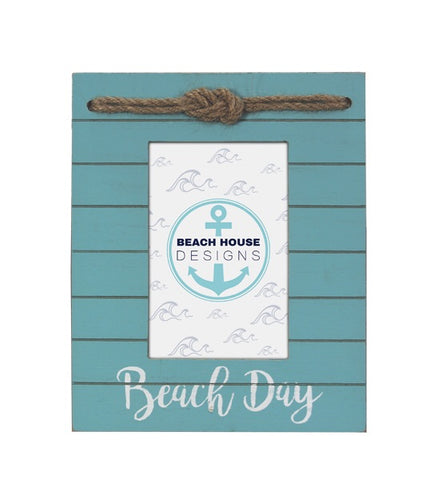 Beach Day Rope Knot Photo Frame