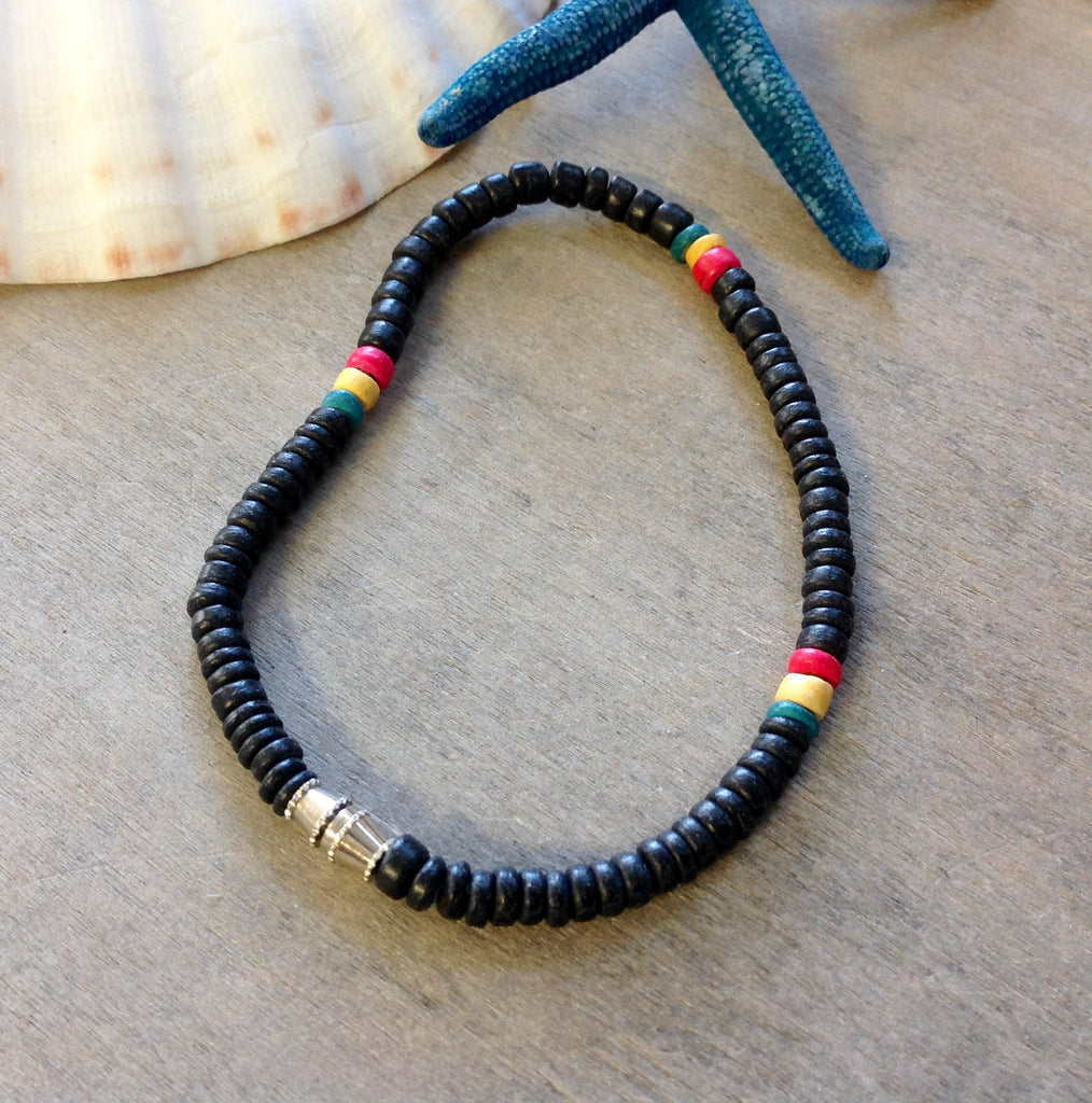 Anklets Rasta Rasta Coconut Shell Anklet – Sea Things Ventura