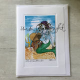 Mermaid Art Card