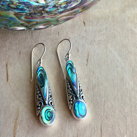 Turquoise Sand Bead Jellyfish Earrings