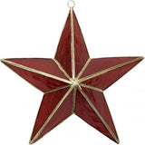 Majestic Capiz Star Ornaments