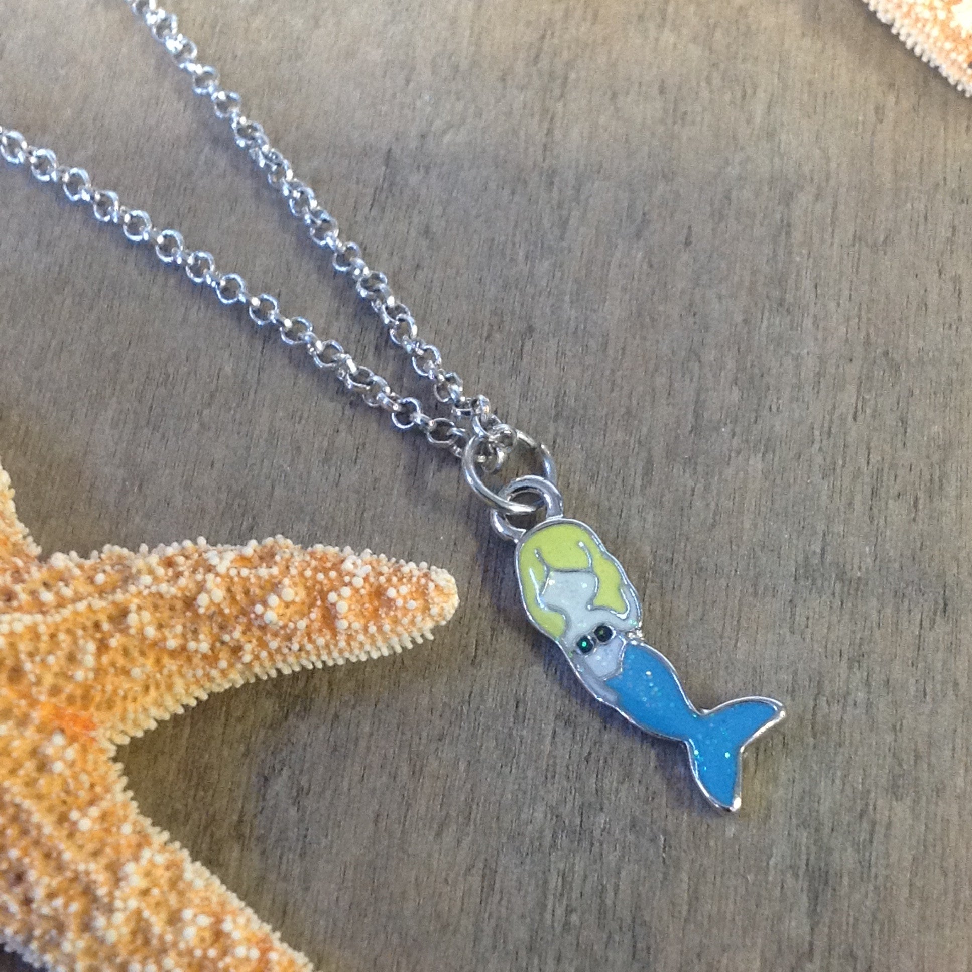 Ariel sales mermaid necklace