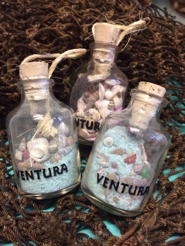 Sand & Shells in a bottle (Ventura, CA)
