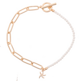 Ocean Life Chain Link Anklet