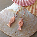 Aztec Fish Earrings