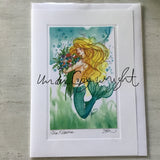 Mermaid Art Card