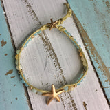 Starfish Button Bracelet