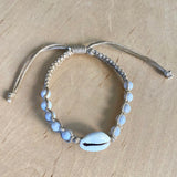 Cowrie Stone Bracelet