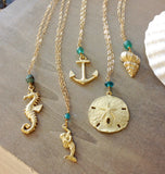 Seahorse Gold Necklace