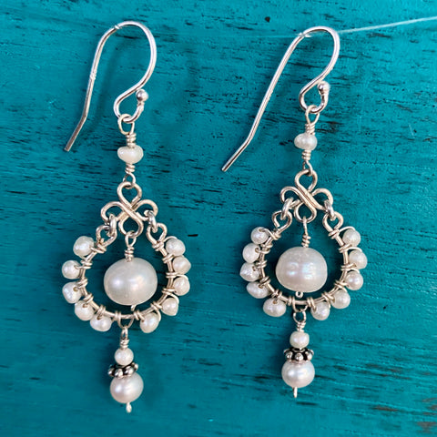 Royal Pearl Earrings