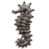 Seahorse Patina Wall Plaque