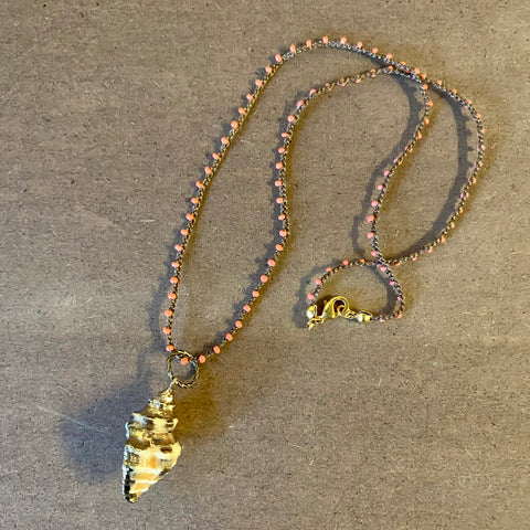 Seashell Charm Necklace