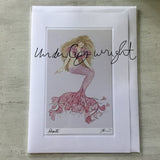 Mermaid Art Card