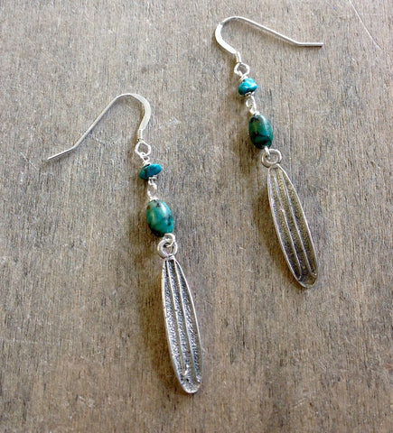 Surfboard Earrings