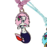 Little Mermaid Linen Necklace