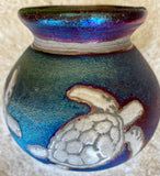 Raku Pottery Vase
