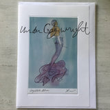 Mermaid Art Card