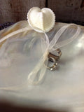 Ringbear Seashell Wedding "Pillow"