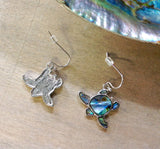 Paua Sea Turtle Earrings